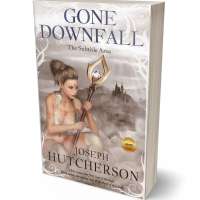 Tablet view of Soft Amber #2263 - Premade Fantasy Book Cover | BookCoverZone