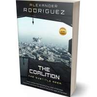 Tablet view of Shark #2381 - Premade Science Fiction Book Cover | BookCoverZone