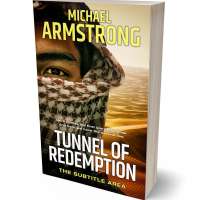 Tablet view of Harvest Gold #2411 - Premade Action & Adventure Book Cover | BookCoverZone
