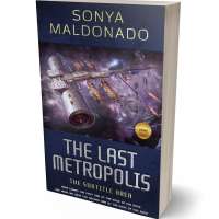 Tablet view of Ebony Clay #2474 - Premade Science Fiction Book Cover | BookCoverZone