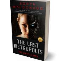 Tablet view of Tan #2477 - Premade Science Fiction Book Cover | BookCoverZone