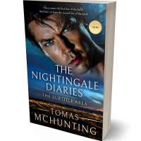 Tablet view of Mirage #2947 - Premade Action & Adventure Book Cover | BookCoverZone