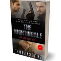 Tablet view of Cod Gray #2976 - Premade Action & Adventure Book Cover | BookCoverZone
