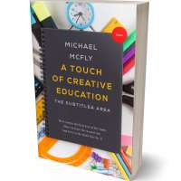 Tablet view of Calico #3407 - Premade Education Book Cover | BookCoverZone