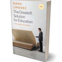 Tablet view of Timberwolf #3557 - Premade Education Book Cover | BookCoverZone