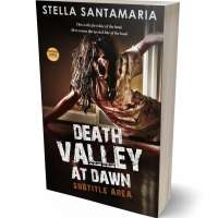 Tablet view of Soft Amber #5241 - Premade Horror Book Cover | BookCoverZone