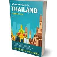 Tablet view of Eastern Blue #5488 - Premade Travel Book Cover | BookCoverZone
