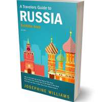 Tablet view of Eastern Blue #5491 - Premade Travel Book Cover | BookCoverZone