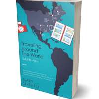Tablet view of Java #5500 - Premade Travel Book Cover | BookCoverZone