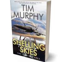 Tablet view of Swirl #6148 - Premade Action & Adventure Book Cover | BookCoverZone