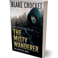 Tablet view of Woodsmoke #6461 - Premade Action & Adventure Book Cover | BookCoverZone