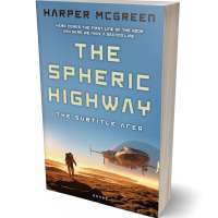 Tablet view of Hippie Blue #7017 - Premade Science Fiction Book Cover | BookCoverZone