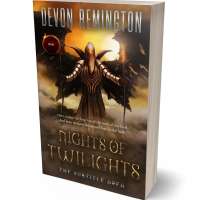Tablet view of Black Marlin #7642 - Premade Fantasy Book Cover | BookCoverZone