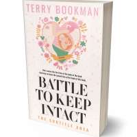 Tablet view of Linen #8313 - Premade Family & Parenting Book Cover | BookCoverZone