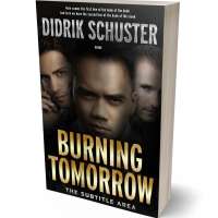 Tablet view of Sorrell Brown #8424 - Premade Action & Adventure Book Cover | BookCoverZone