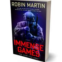 Tablet view of Mandy #8785 - Premade Action & Adventure Book Cover | BookCoverZone