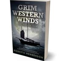 Tablet view of Shark #9478 - Premade Historical Book Cover | BookCoverZone