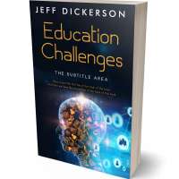 Tablet view of Black #11205 - Premade Education Book Cover | BookCoverZone