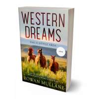 Tablet view of Gray Nickel #13271 - Premade Western Book Cover | BookCoverZone
