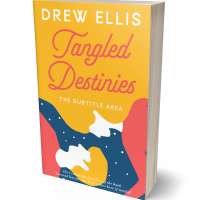 Tablet view of Lightning Yellow #17303 - Premade Abstract Book Cover | BookCoverZone