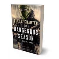 Tablet view of Akaroa #22120 - Premade Action & Adventure Book Cover | BookCoverZone