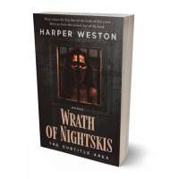 Tablet view of Cocoa Brown #23885 - Premade Horror Book Cover | BookCoverZone
