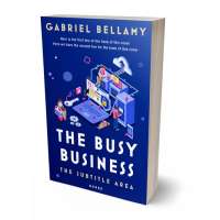 Tablet view of Catalina Blue #26026 - Premade Business Book Cover | BookCoverZone