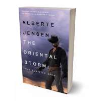 Tablet view of Ship Gray #26334 - Premade Western Book Cover | BookCoverZone