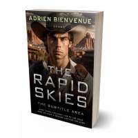 Tablet view of Night Rider #26528 - Premade Western Book Cover | BookCoverZone