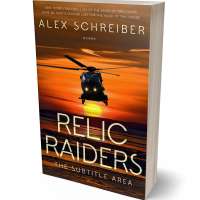 Tablet view of Sambuca #28755 - Premade Action & Adventure Book Cover | BookCoverZone
