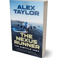Tablet view of Tasman #28867 - Premade Action & Adventure Book Cover | BookCoverZone