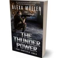Tablet view of Thunder #29256 - Premade Action & Adventure Book Cover | BookCoverZone