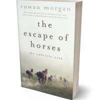 Tablet view of Green White #34401 - Premade Western Book Cover | BookCoverZone
