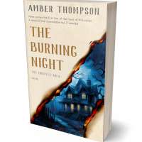Tablet view of Parchment #34451 - Premade Mystery & Thriller & Suspense Book Cover | BookCoverZone