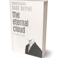 Tablet view of Fuscous Gray #35000 - Premade Abstract Book Cover | BookCoverZone