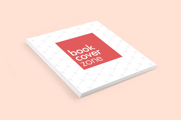 3D Square Paper Notepad Cover Mockup