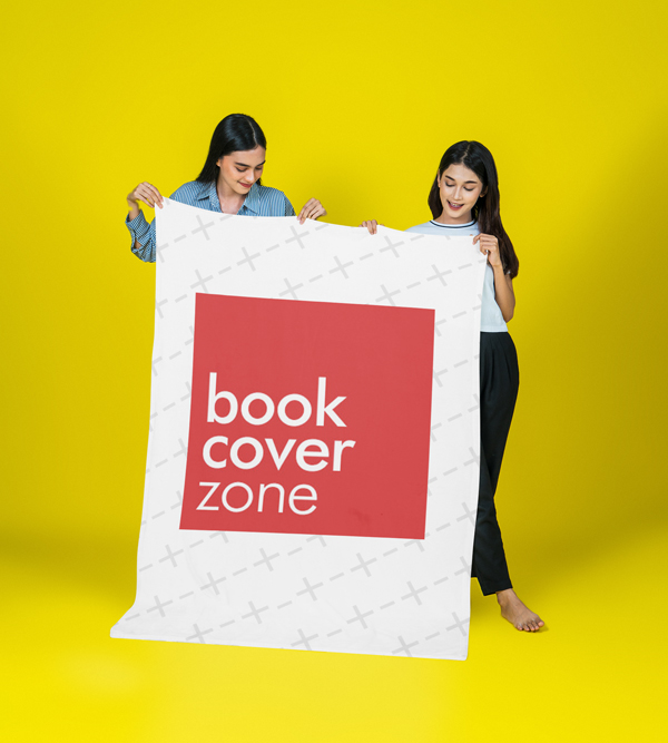 Cotton Blanket Mockup with Models