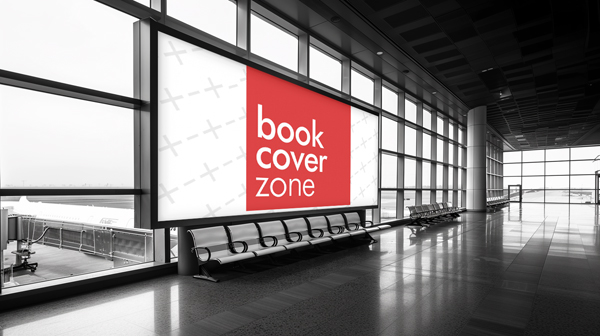 Airport Terminal Billboard and Signage Mockup