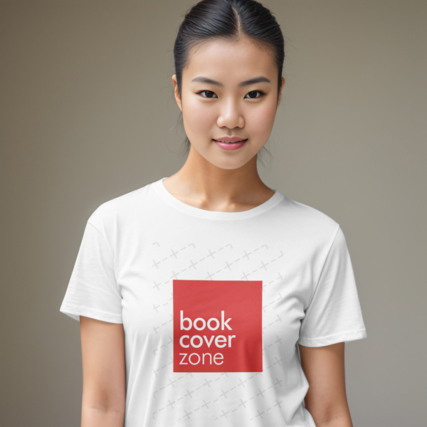 Asian Female Model T-Shirt Mockup