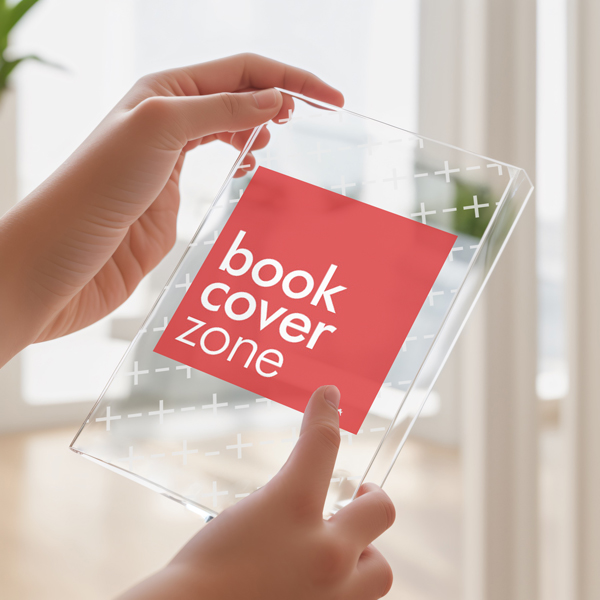Glass Case Trophy Mockup