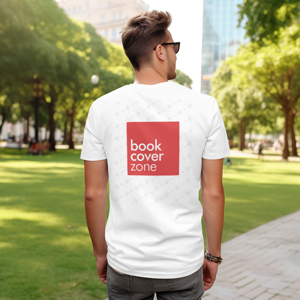 Back View T-Shirt Mockup on Male Model