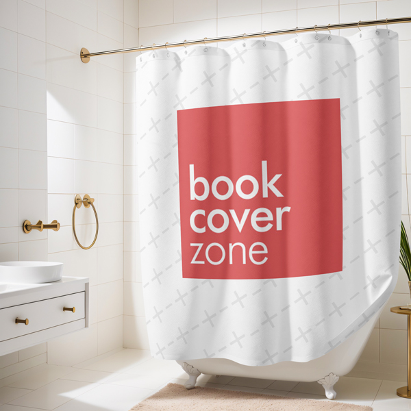 Luxurious Bathroom Shower Curtain Mockup Generator