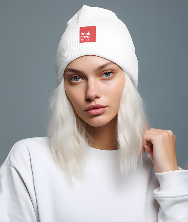 Beanie Hat Mockup Generator with Beautiful Model