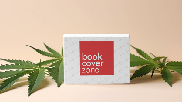 Cannabis Box Label Design Mockup