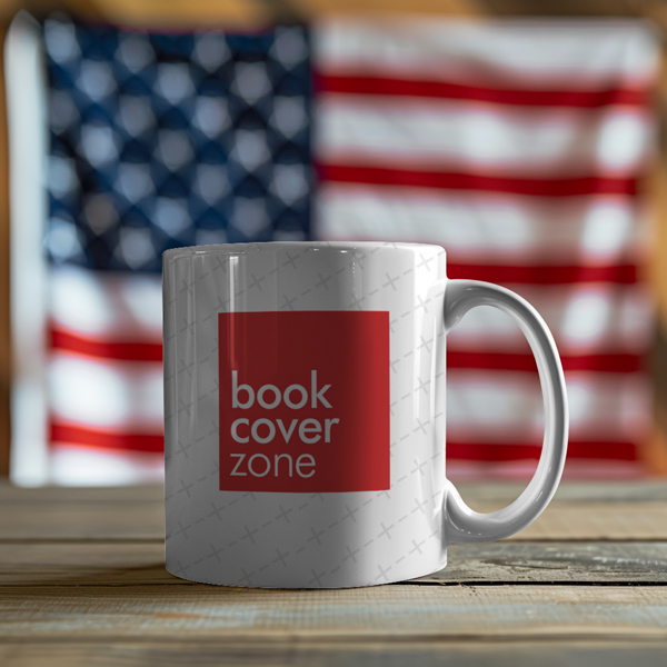 Patriotic American Coffee Mug Mockup