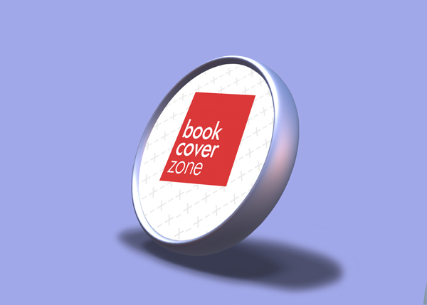 3D Round Button Mockup Design Preview