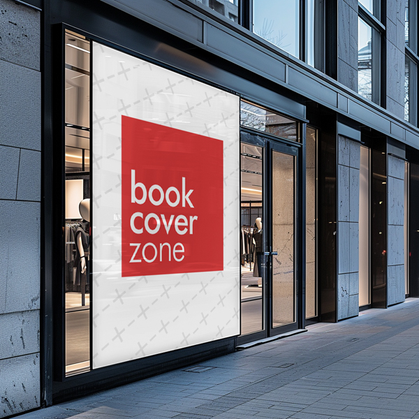 Outdoor Shopping Areas Digital Banner Mockup
