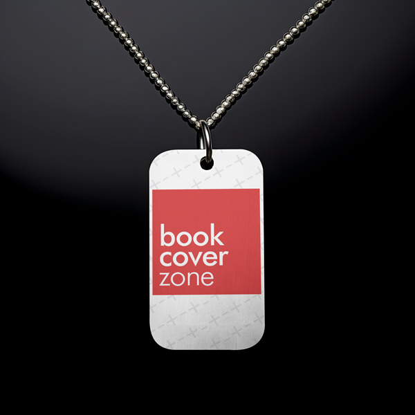 Dog Tag Mockup with Chains