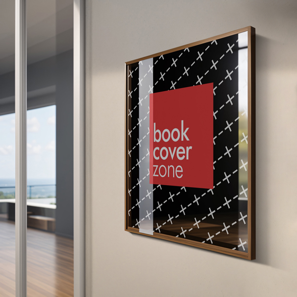 Glass Sign Mockup in Modern Office