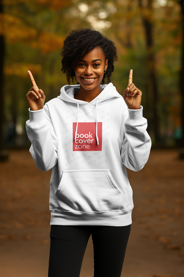 Hoodie Mockup Generator with Young African American Girl